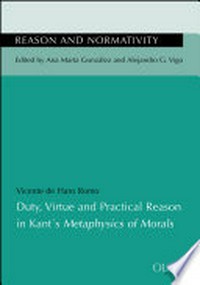 Duty, virtue and practical reason in Kant's metaphysics of morals /