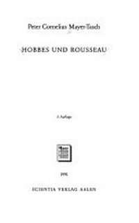 Hobbes und Rousseau /