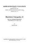 Bhartrharis Vakyapadiya II : Text der Palmblatt-Handschrift Trivandrum S.N. 532 (= A) /