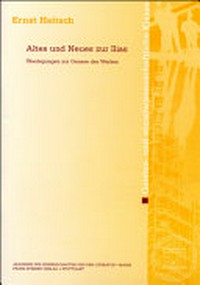 Altes und Neues zur Ilias : Überlegungen zur Genese des Werkes / 