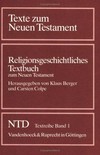 Religionsgeschichtliches Textbuch zum Neuen Testament /