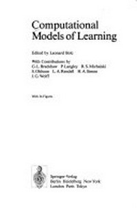Computational models of learning /