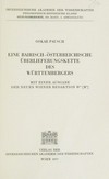 Eine bairisch-österreichische Überlieferungskette des Württembergers /