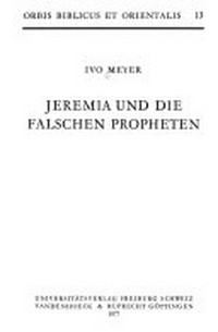 Jeremia und die falschen Propheten /