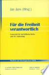 Für die Freiheit verantwortlich : Festschrift für Karl-Wilhelm Merks zum 65. Geburtstag /