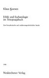 Ethik und Eschatologie im Tritojesajabuch : eine literarkritische und redaktionsgeschichtliche Studie /