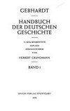 Handbuch der deutschen Geschichte /