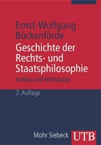 Geschichte der Rechts- und Staatsphilosophie : Antike und Mittelalter /