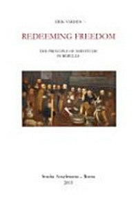 Redeeming freedom : the principle of servitude in Bérulle /