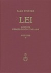 Lessico etimologico italiano: LEI /