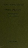 Passio caritatis : trinitarische Passiologie im Werk Hans Urs von Balthasars /