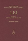Lessico etimologico italiano: LEI : Germanismi /