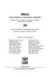 Poznań studies in contemporary linguistics : PSiCL.