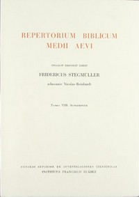 Repertorium biblicum Medii Aevi /