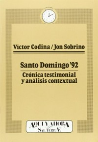 Santo Domingo '92 : crónica testimonial y análisis contextual /