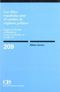 Las élites españolas ante el cambio de régimen político : lógica de Estado y dinámicas centro-periferias en el siglo XX /