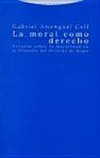 La moral como derecho : estudio sobre la moralidad en la "Filosofía del derecho" de Hegel /