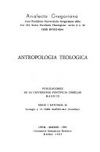 Antropología teológica /
