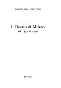 Il ducato di Milano dal 1535 al 1796 /