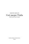 Così nacque l'Italia : profili di antichi popoli riscoperti /