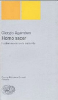 Homo sacer : il potere sovrano e la nuda vita /