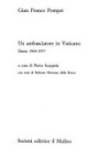 Un ambasciatore in Vaticano : diario 1969-1977 /