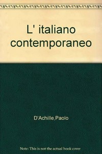 L'italiano contemporaneo /