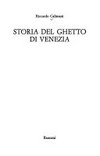 Storia del ghetto di Venezia /