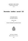 Decretales ineditae saeculi XII /