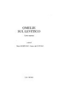 Omelie sul Levitico : lettura origeniana /