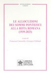 Le allocuzioni dei sommi pontefici alla rota romana (1939-2023) /