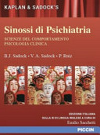 Kaplan & Sadock's sinossi di psichiatria : scienze del comportamento/psicologia clinica /