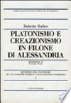 Platonismo e creazionismo in Filone di Alessandria /