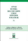 Cultura, religione e editoria nell'Italia del primo Novecento.
