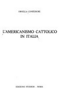 L'americanismo cattolico in Italia /