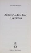 Ambrogio di Milano e la Bibbia /