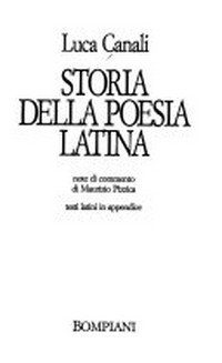 Storia della poesia latina /