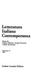 Letteratura italiana contemporanea : appendice /