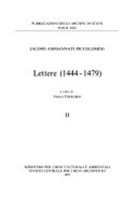 Lettere (1444-1479) /