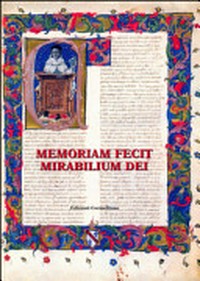 Memoriam fecit mirabilium Dei : scritti in onore di Emanuele Boaga, O.Carm. /