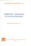 Christian theology of inculturation /