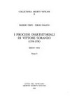 I processi inquisitoriali di Vittore Soranzo (1550-1558) : edizione critica /