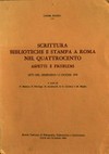 Scrittura, biblioteche e stampa a Roma nel Quattrocento : aspetti e problemi : atti del seminario, 1-2 giugno 1979 /