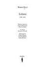 Lettere (1580-1609) /