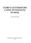Clero e letteratura a fine ottocento in Pavia /