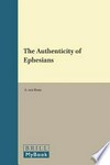 The authenticity of Ephesians /