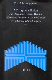 A transparent illusion : the dangerous vision of water in Hekhalot mysticism : a source-critical and tradition-historical inquiry /
