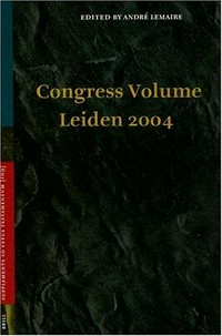 Congress volume Leiden 2004 /