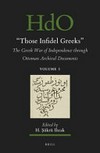 "Those infidel Greeks" : the Greek War of Independence through Ottoman archival documents /