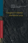 Congress volume Aberdeen 2019 /